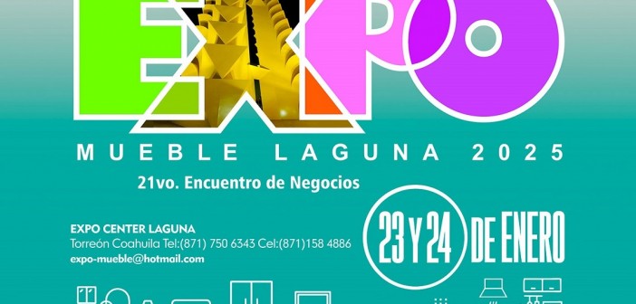 Define fecha Mueble Laguna 2025; será el 21o Encuentro de Negocios